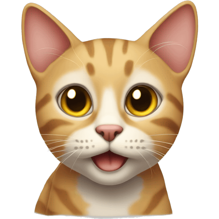 Curious cat  emoji