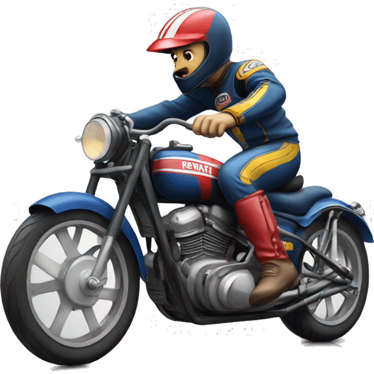 Speedway motorcycle emoji