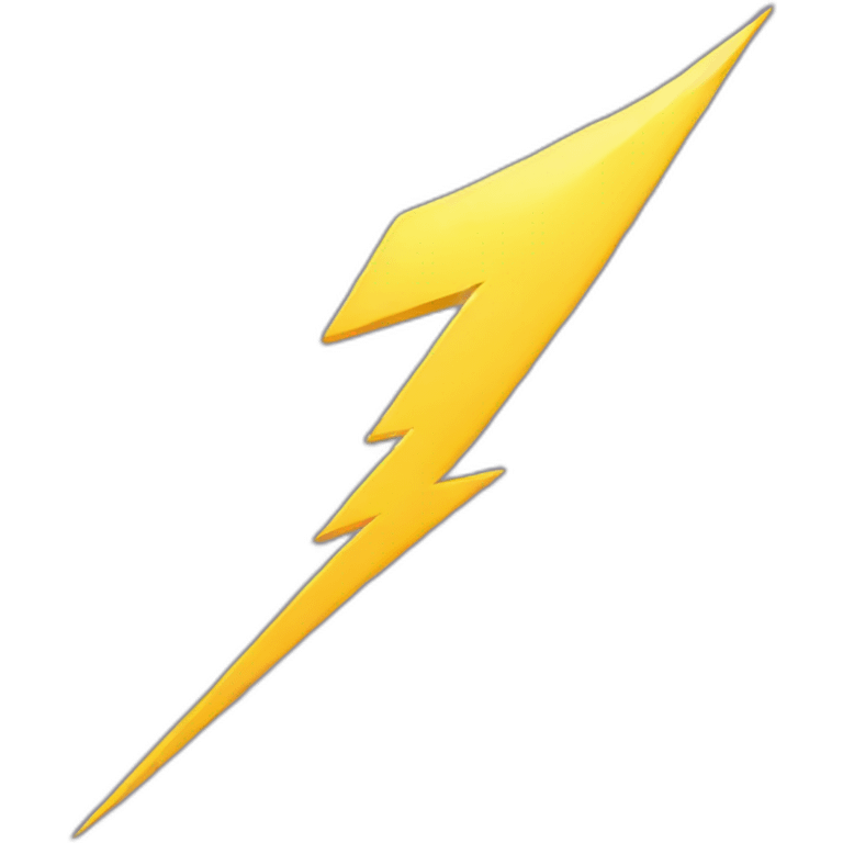 flash of lightning emoji