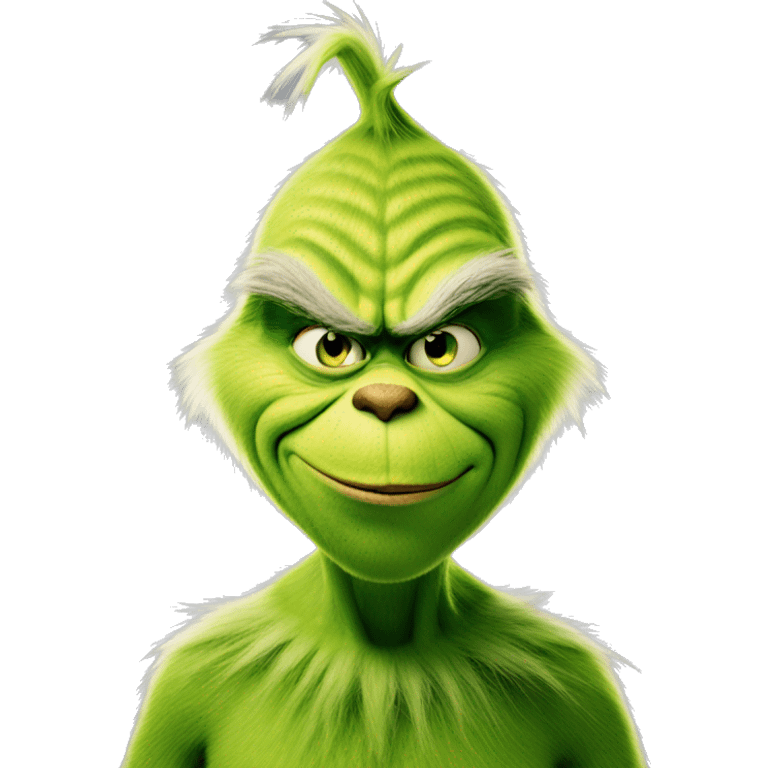 The grinch emoji