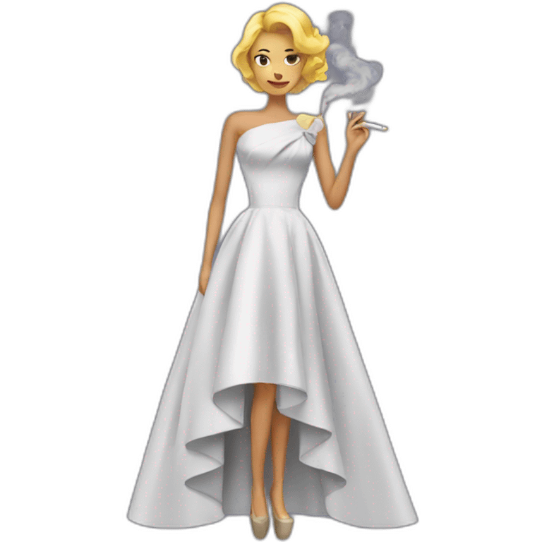 SMOKING DRESS emoji