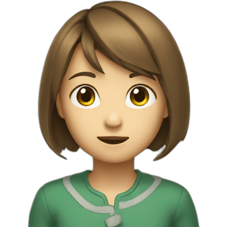 Chat chie. emoji