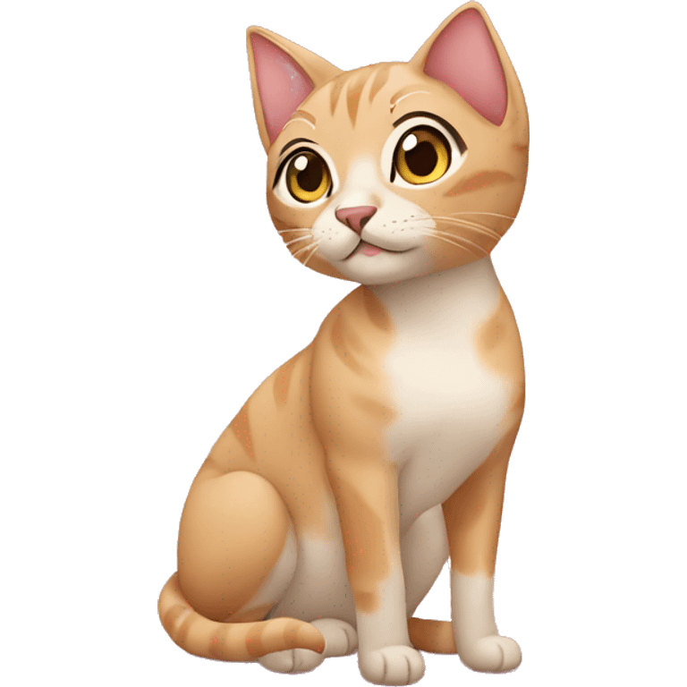 Doja cat as a cat emoji