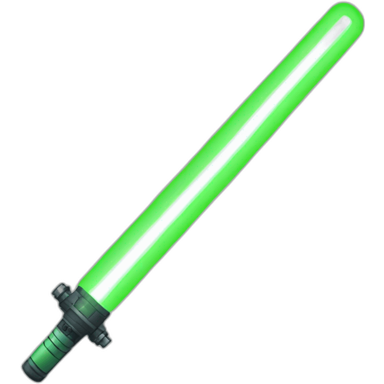 GREEN LIGHT SABER ONE SIDE emoji