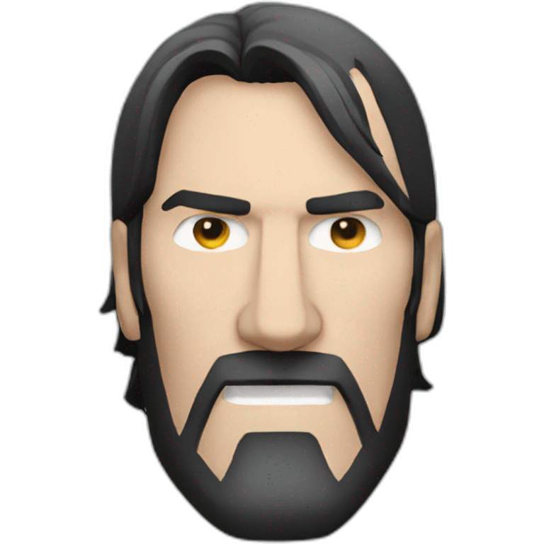 John wick face emoji