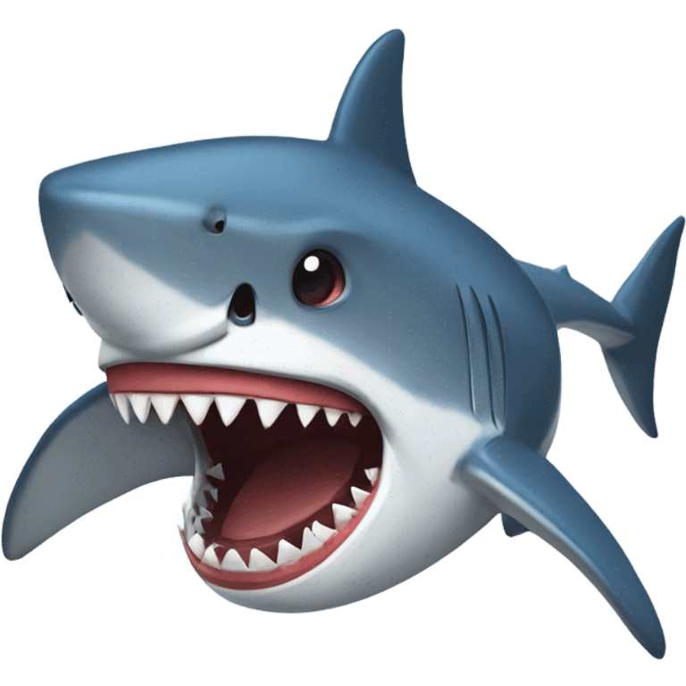 Shark attack emoji