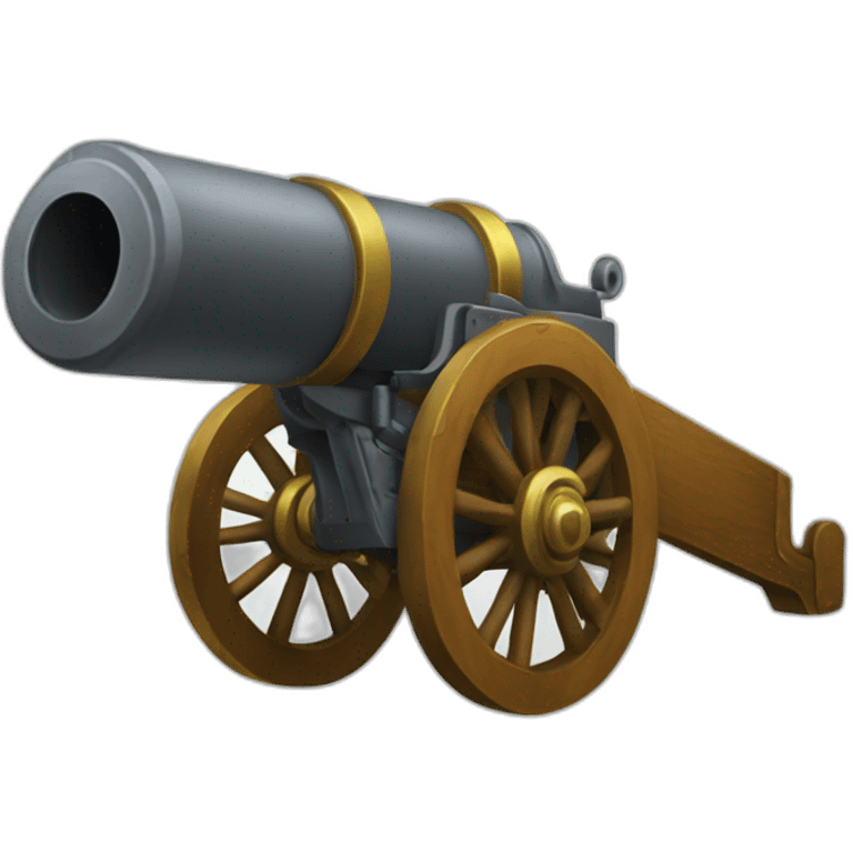 Feild gun cannon emoji