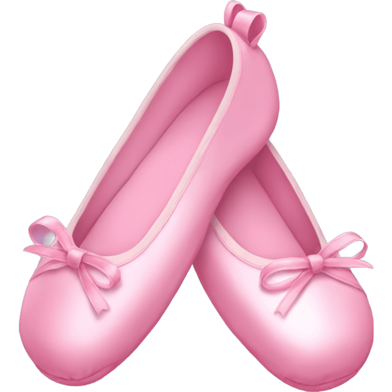 Pink ballet slippers emoji