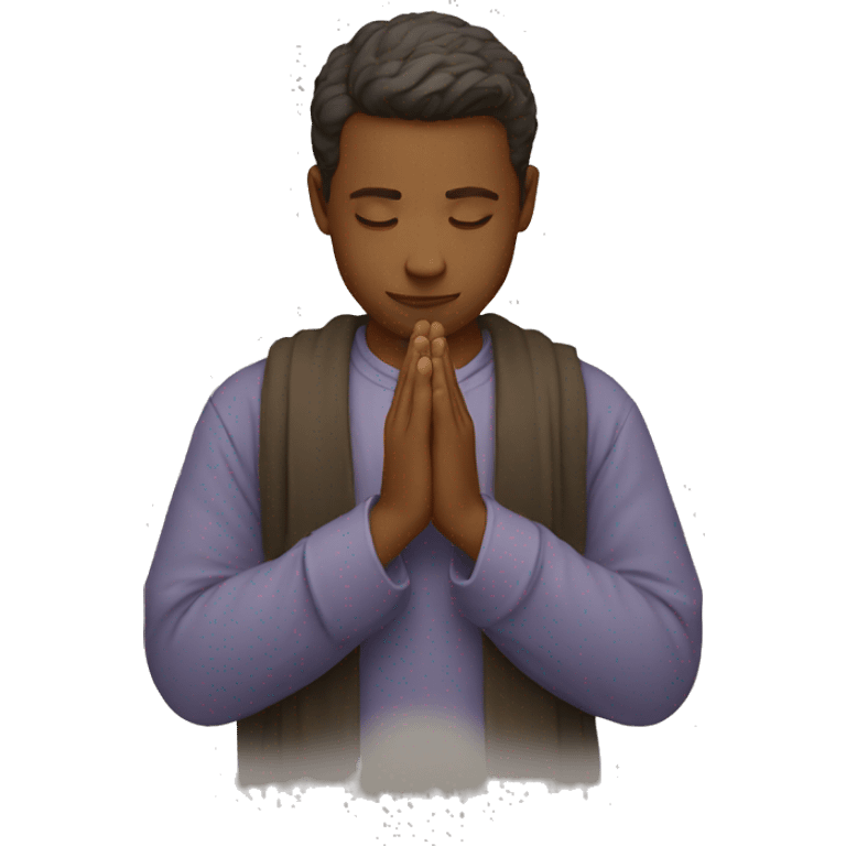 a person praying emoji