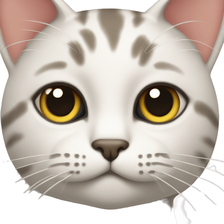 cat’s face with one brow up emoji