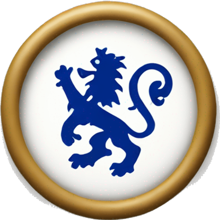 Chelsea logo emoji