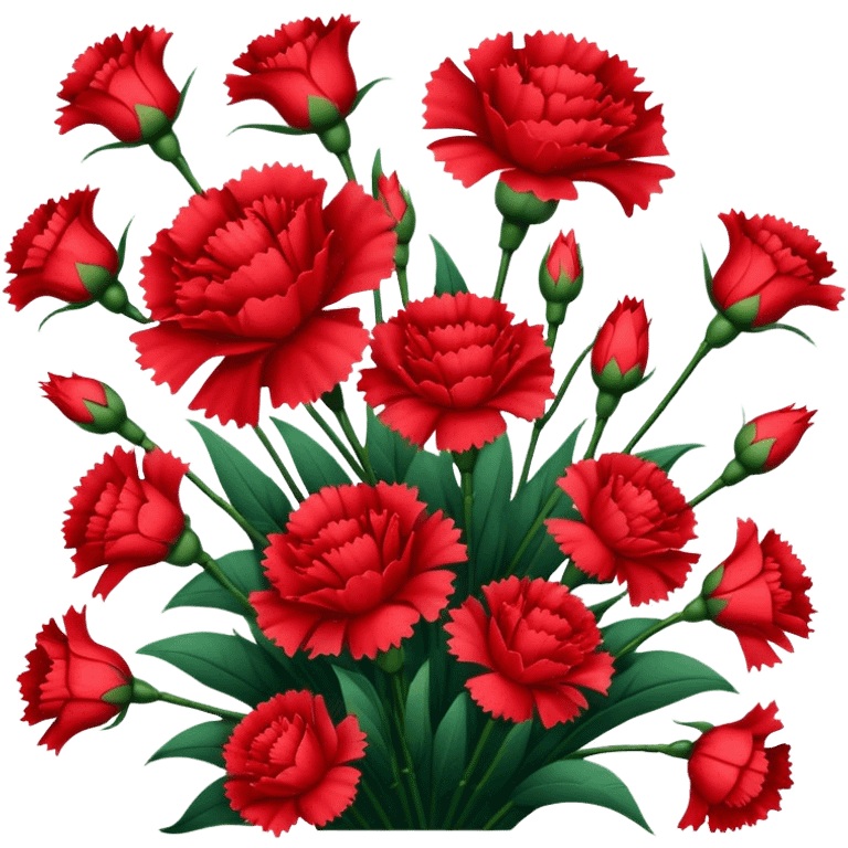 bouquet of Carnation flowers emoji