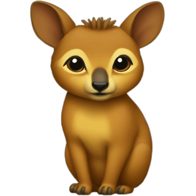 Pudú emoji