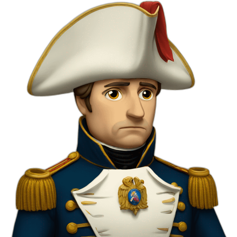 Sad Napoleon emoji