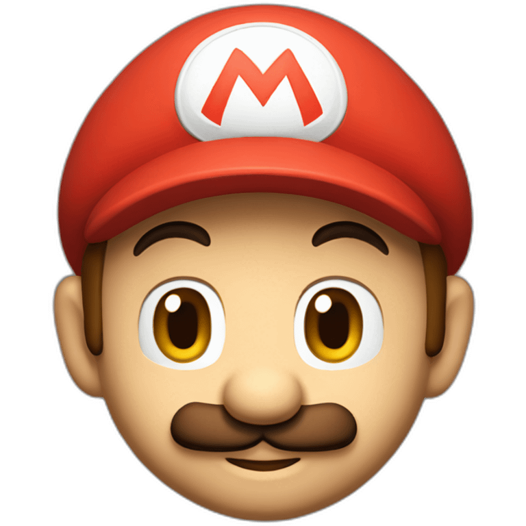 super mario with red cap emoji