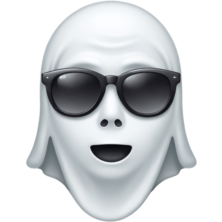 Ghost wearing sunglasses  emoji