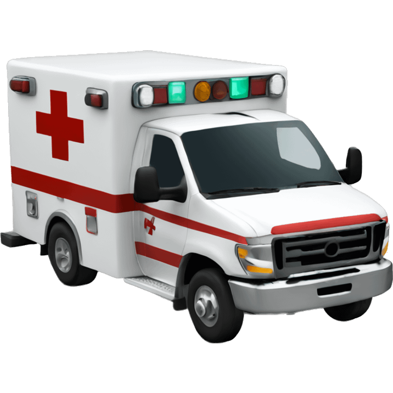 Men emergency assistant ambulance  emoji