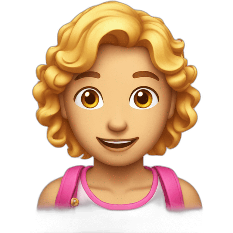 Aniversário rosa emoji