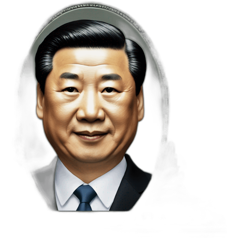 xi Jinping on dollar emoji