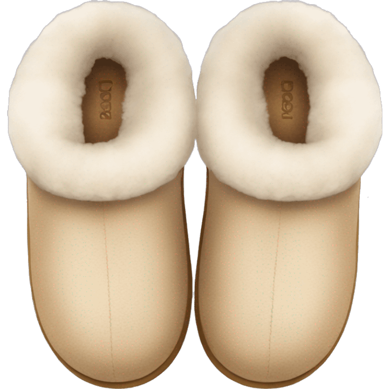 UGG slippers  emoji