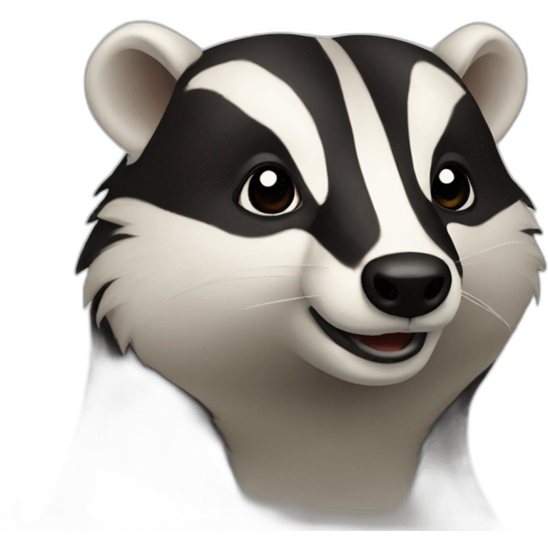 BADGER emoji