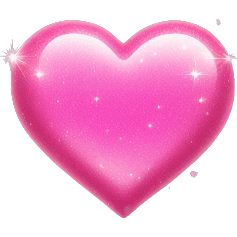 pink heart with sparkle emoji