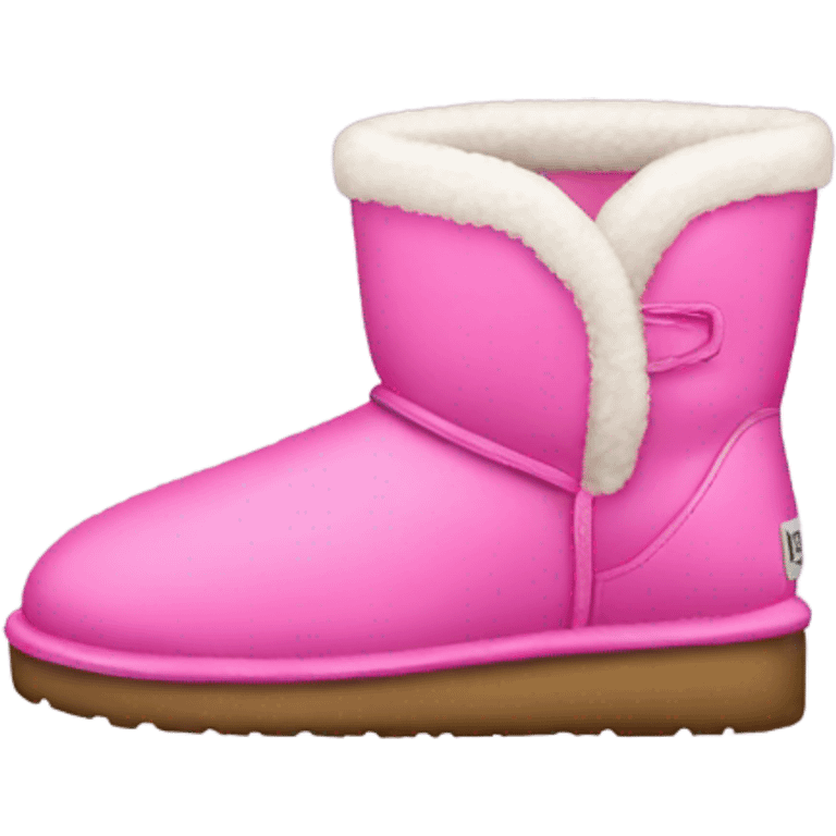 Pink uggs emoji