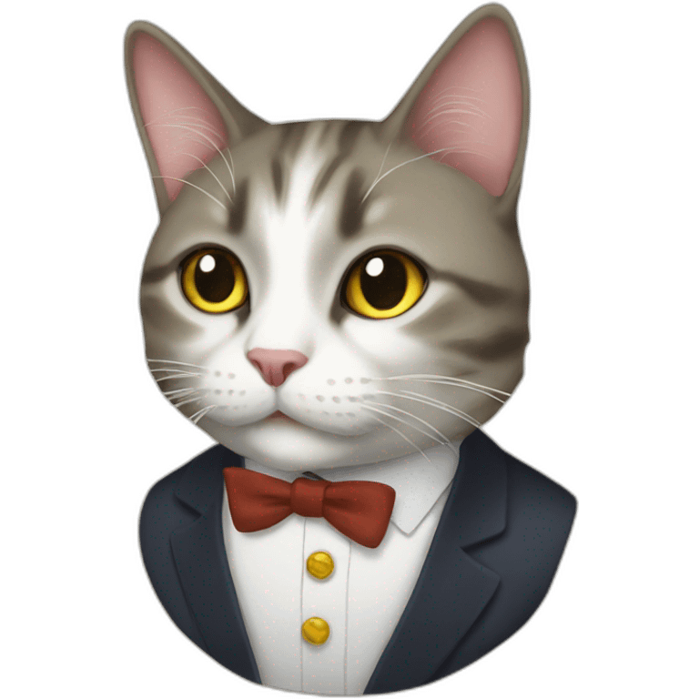 Minister cat emoji