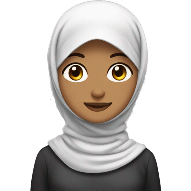 Hijab kacamata emoji