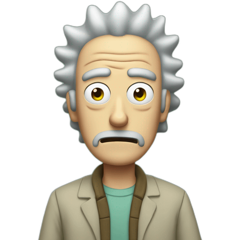 Rick de Rick et morty emoji