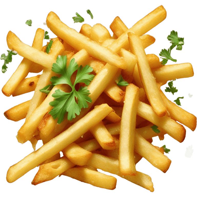 Truffle fries  emoji