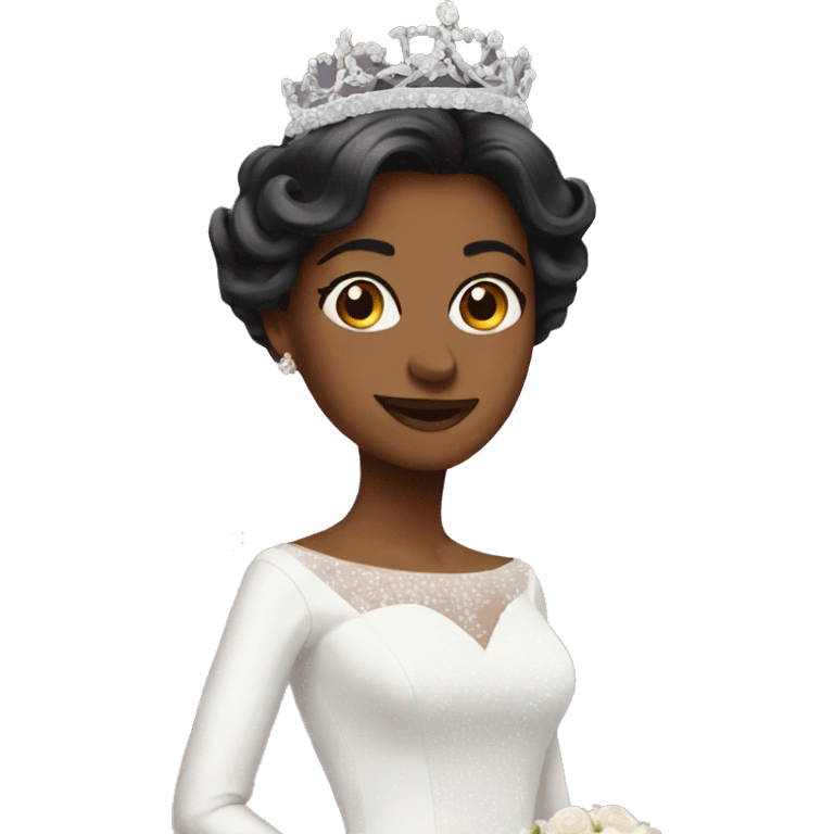 Wedding day queen  emoji