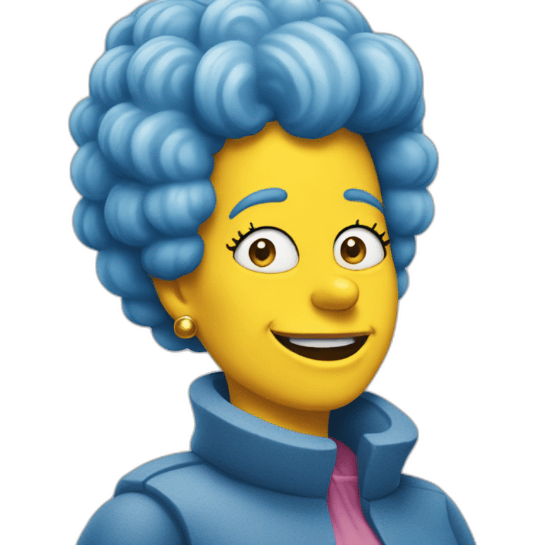 Marge simpson emoji