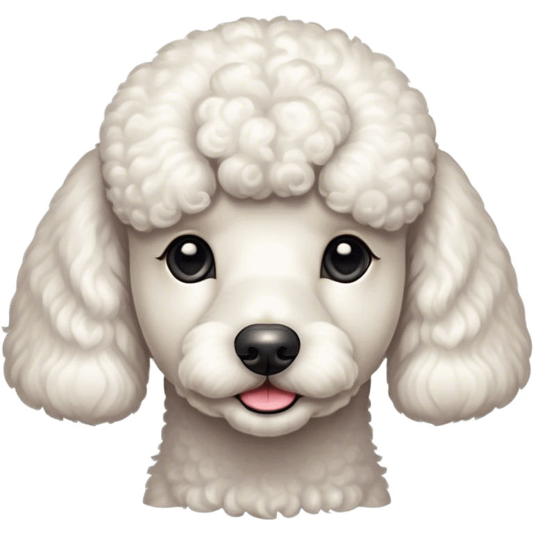 Poodle emoji