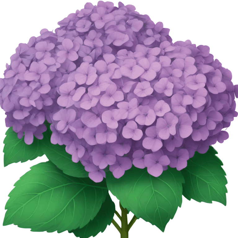 Hydrangea bush emoji