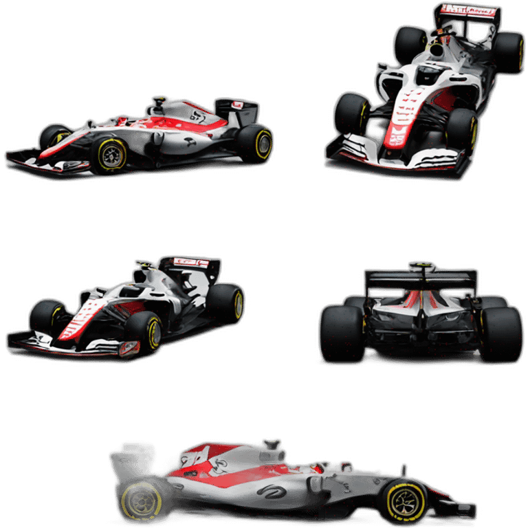 Haas F1 car emoji