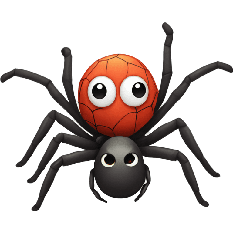 Lovely spider being nice emoji