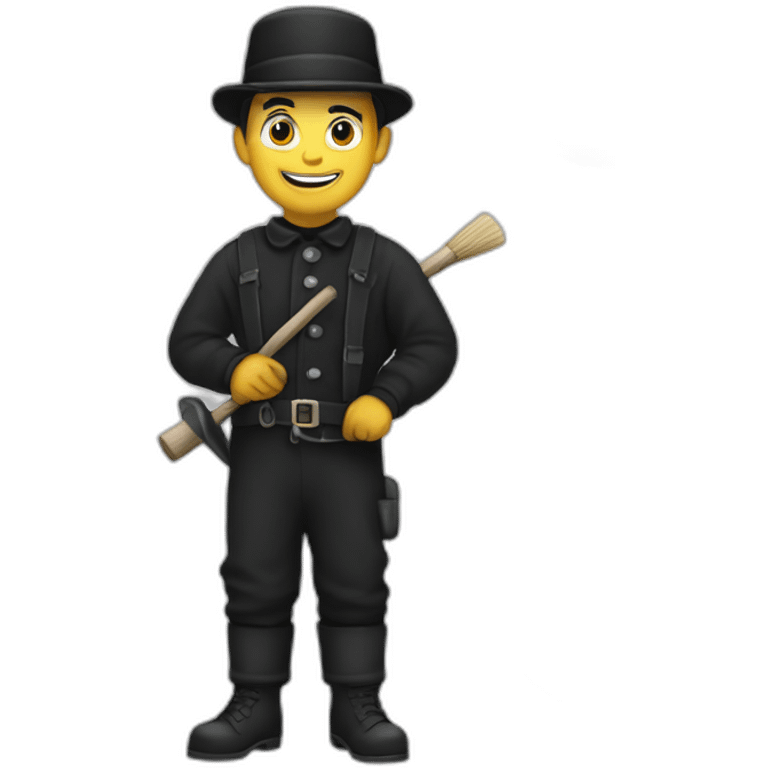 Chimney sweeper emoji