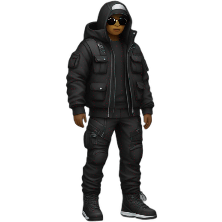 techwear full outfit emoji