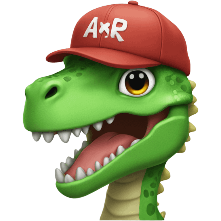 Cap-saurus rex emoji