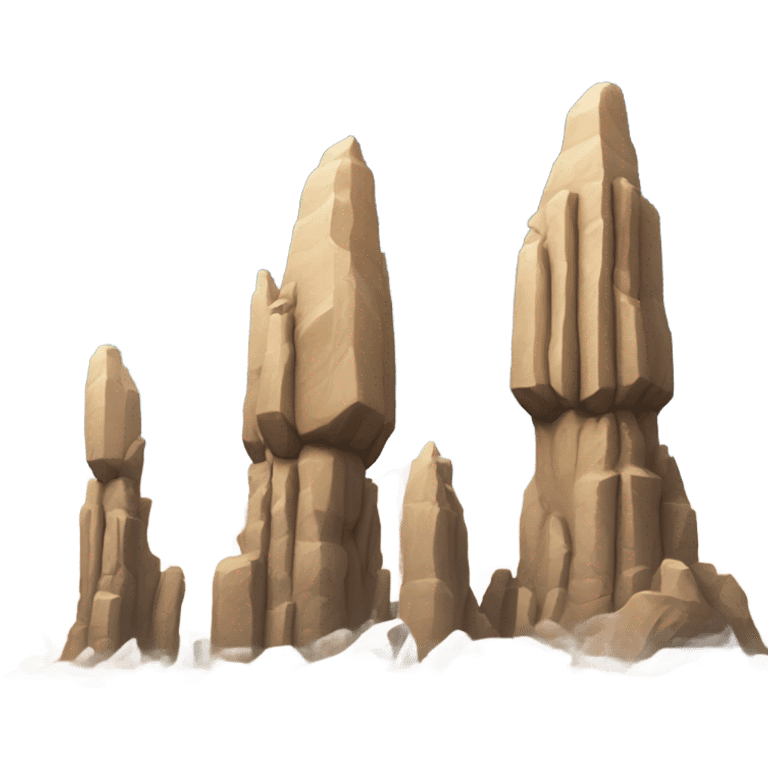 Sharp Rock Pillars emoji