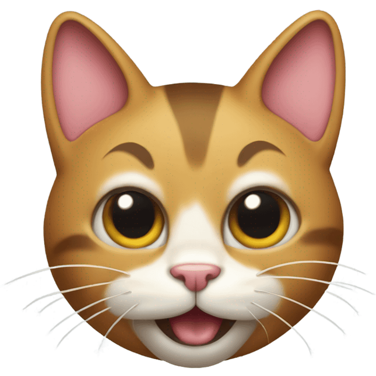 cat with tongue out emoji