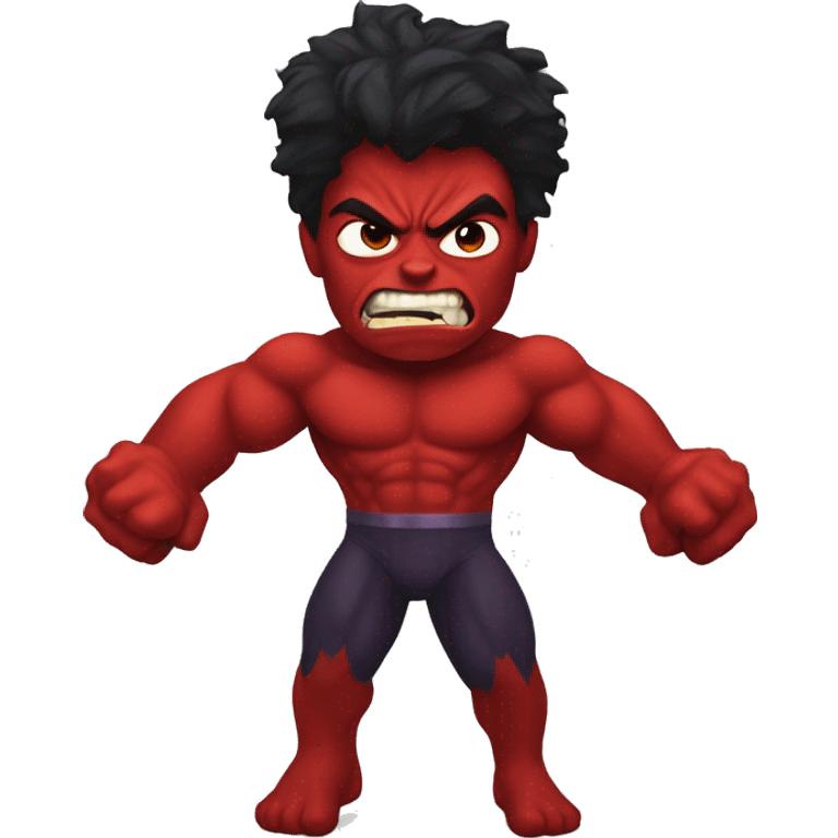 the she red hulk  emoji