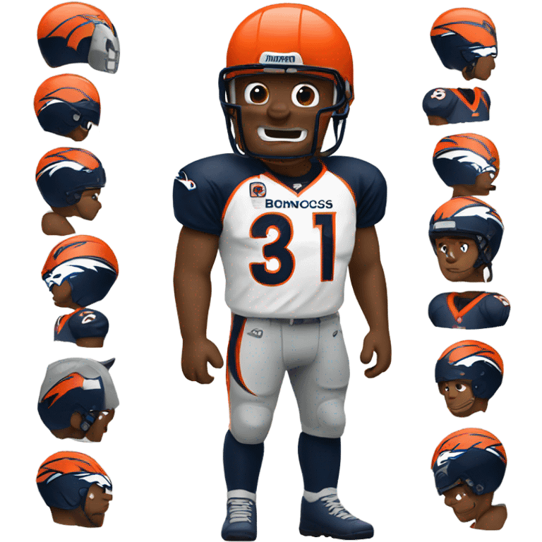 Denver broncos emoji