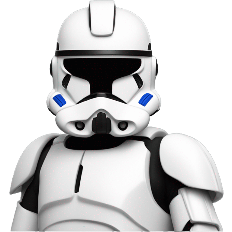 Clone trooper de différentes couleur emoji