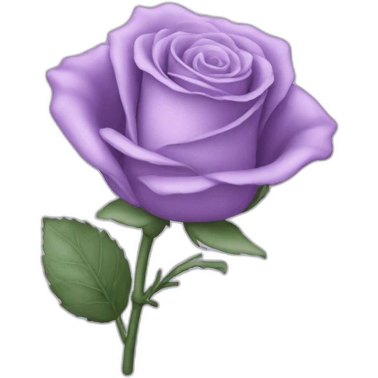 Lavender rose emoji