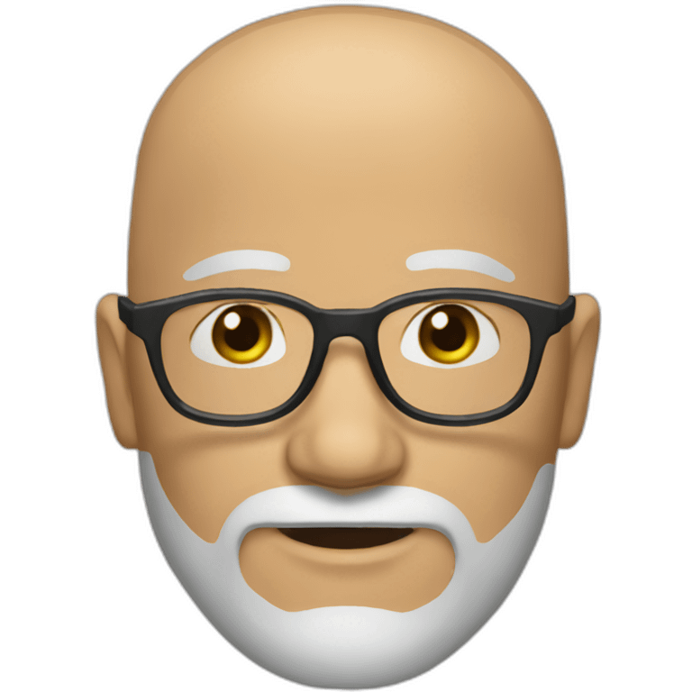 bald-man-with-round-glasses-slightly-graying-beard emoji