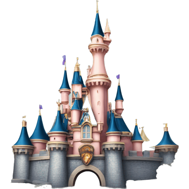 Disneyland Paris castle emoji