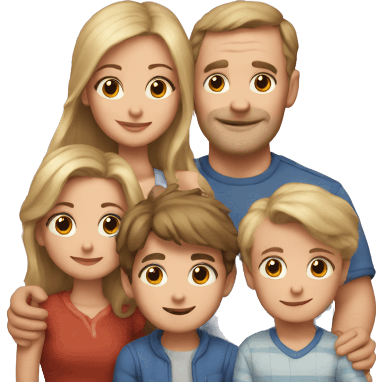 Duffy with his family  emoji