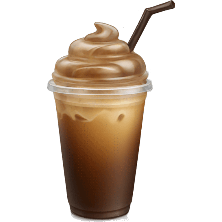 Iced coffee  emoji